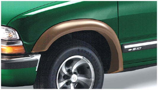 Bushwacker 94-03 Chevy S10 Extend-A-Fender Style Flares 2pc Excludes ZR2 Flare Package - Black - My Store