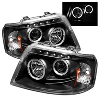 Spyder Ford Expedition 03-06 Projector Headlights LED Halo LED Blk (Not Included) PRO-YD-FE03-HL-BK - Mammoth Racing -