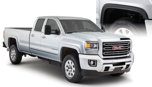 Bushwacker 15-18 GMC Sierra 2500 HD OE Style Flares 4pc 78.8/97.6in Bed - Black - My Store