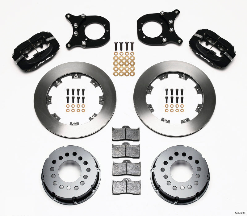 Wilwood Forged Dynalite P/S Rear Kit Chev 12 Bolt w/Clip Eliminator - My Store