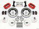 Wilwood Dynapro Dust-Boot Front Kit 11.00in Drilled Red 67-69 Camaro 64-72 Nova Chevelle - Mammoth Racing -