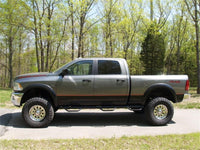N-Fab Nerf Step 10-17 Dodge Ram 1500 Crew Cab 6.4ft Bed - Gloss Black - Bed Access - 3in - Mammoth Racing -