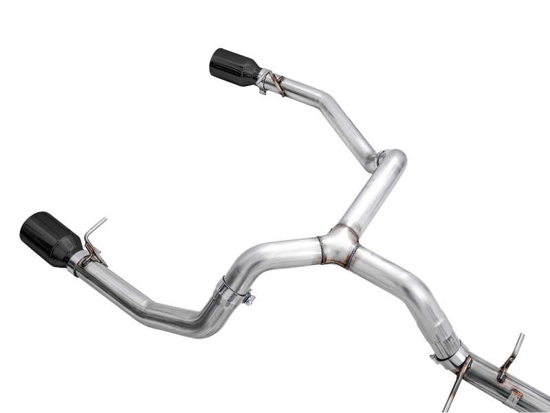 AWE Tuning 4th Gen GM 1500 5.3L 0FG Catback Split Rear Exit (Flat Bumper) - Dual Diamond Tips - Mammoth Racing -