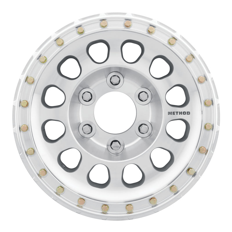 Method Mr103 Beadlock 17x9 -12mm Offset 5x5.5 108mm CB Raw Machined w/BH-H24125 Wheel - Mammoth Racing -