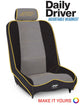 PRP Daily Driver High Back Extra Wide Suspension Seat - Mammoth Racing -