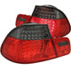 ANZO 1999-2001 BMW 3 Series E46 LED Taillights Red/Smoke 2pc - My Store