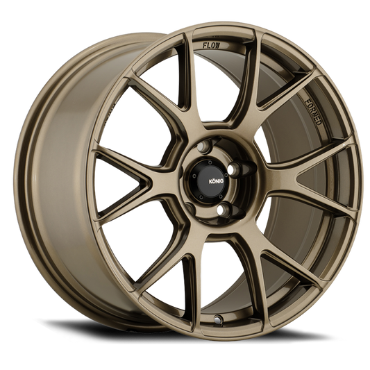 Konig Ampliform 17x8 4x100 Et45 Gloss Bronze - Mammoth Racing -
