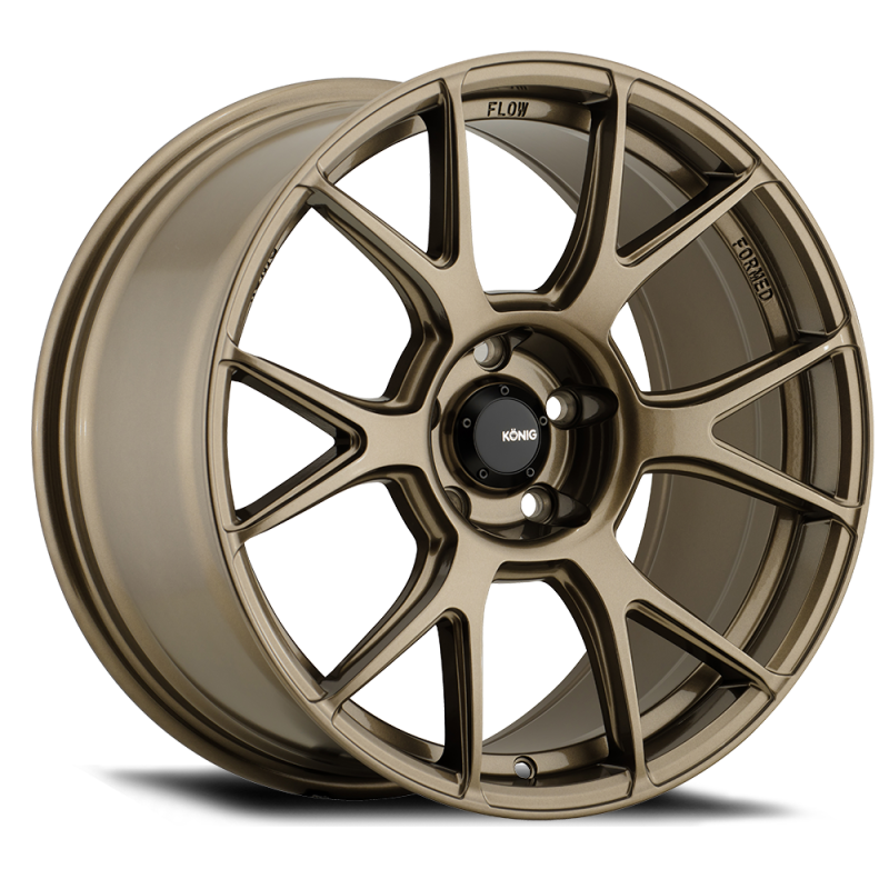 Konig Ampliform 17x9 5x100 Et40 Gloss Bronze - Mammoth Racing -