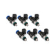 Injector Dynamics 2600-xds Injectors - 34mm Length - 14mm Top - 14mm Lower O-Ring (Set of 6) - Mammoth Racing -