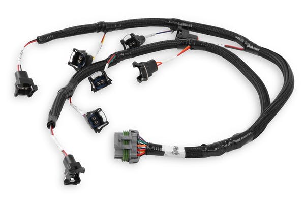 Holley EFI 558-213 Injector Harness Evenly Spaced JETRONIC/Bosch Style Injectors Injector Harness - My Store