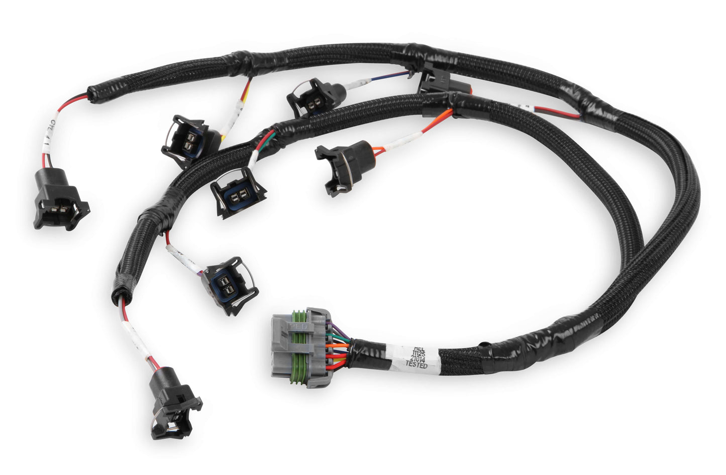 Holley EFI 558-213 Injector Harness Evenly Spaced JETRONIC/Bosch Style Injectors Injector Harness - My Store