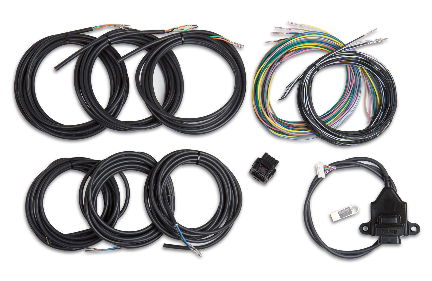 Holley EFI 558-433 Digital Dash I/O Adapter w/Unterminated Vehicle Harness - My Store
