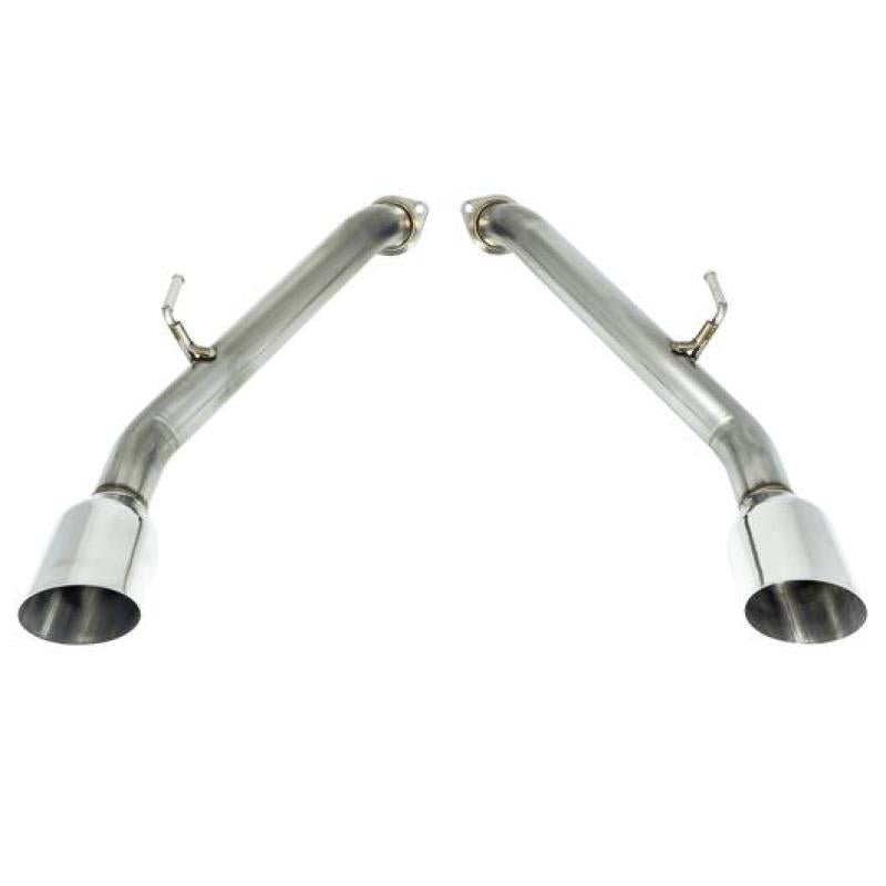 Remark 2014+ Infiniti Q50 Axle Back Exhaust w/Stainless Steel Single Wall Tip - My Store