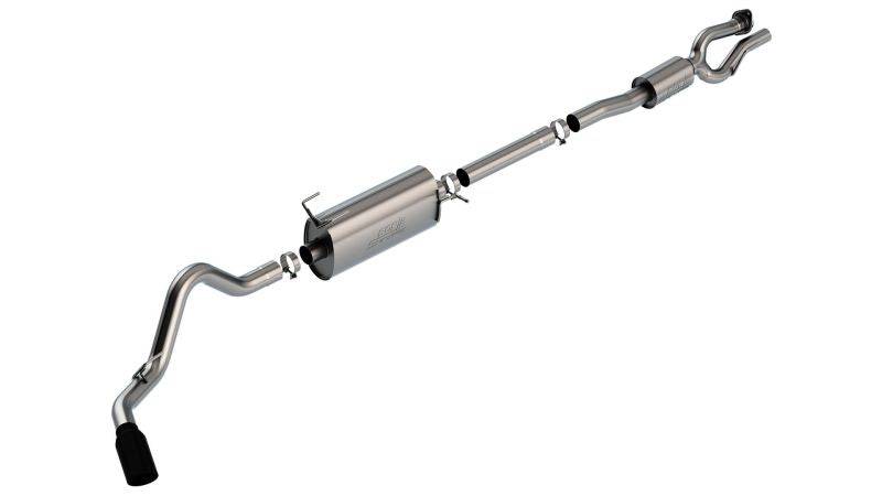 Borla 20-22 F-250/F-350 SUPER DUTY 7.3L V8 AT 2WD / 4WD 4DR WB142 S-TYPE Cat Back S RD RL AC S BLACK - Mammoth Racing -