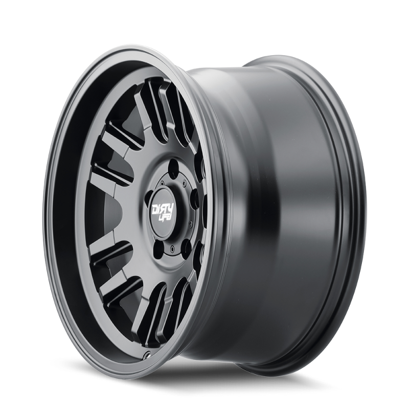 Dirty Life 9310 Canyon 17x9 / 5x127 BP / -38mm Offset / 71.5mm Hub Matte Black Wheel - Mammoth Racing -