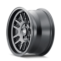 Dirty Life 9310 Canyon 17x9 / 6x139.7 BP / -12mm Offset / 106mm Hub Matte Black Wheel - Mammoth Racing -