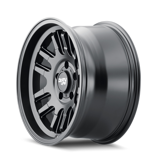 Dirty Life 9310 Canyon 17x9 / 5x139.7 BP / 0mm Offset / 108.1mm Hub Matte Black Wheel