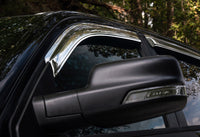 AVS 19-20 Ram 1500 Extended Pickup Ventvisor Side Window Deflector - 4pc - Chrome - Mammoth Racing -