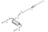 Borla 12-16 Jeep Wrangler JK 3.6L AT/MT 4Wheel 4dr Truck Single Split Rear Exit Catback Exhaust - My Store