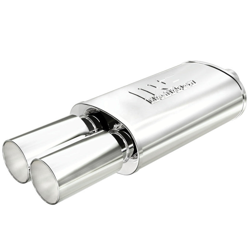 MagnaFlow Muffler W/Tip Mag SS 14x5x8 2.25/3. - Mammoth Racing -