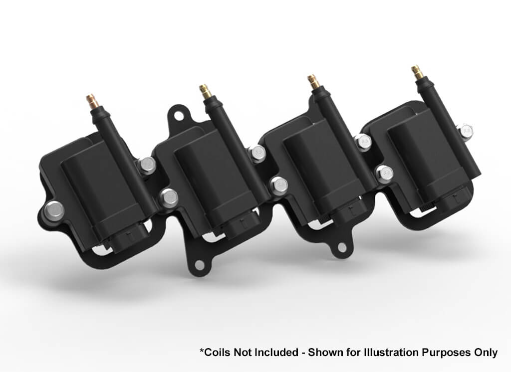 Holley EFI 561-131 Remote Coil Relocation Bracket Fits Holley SmartCoil Black Remote Coil Relocation Bracket - My Store