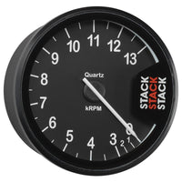 Autometer Stack Clubman Tachometer 80mm 0-3-13k RPM - Black - My Store