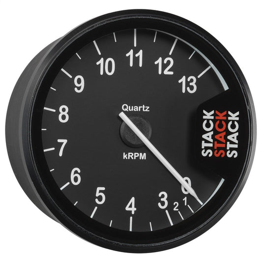 Autometer Stack Clubman Tachometer 80mm 0-3-13k RPM - Black