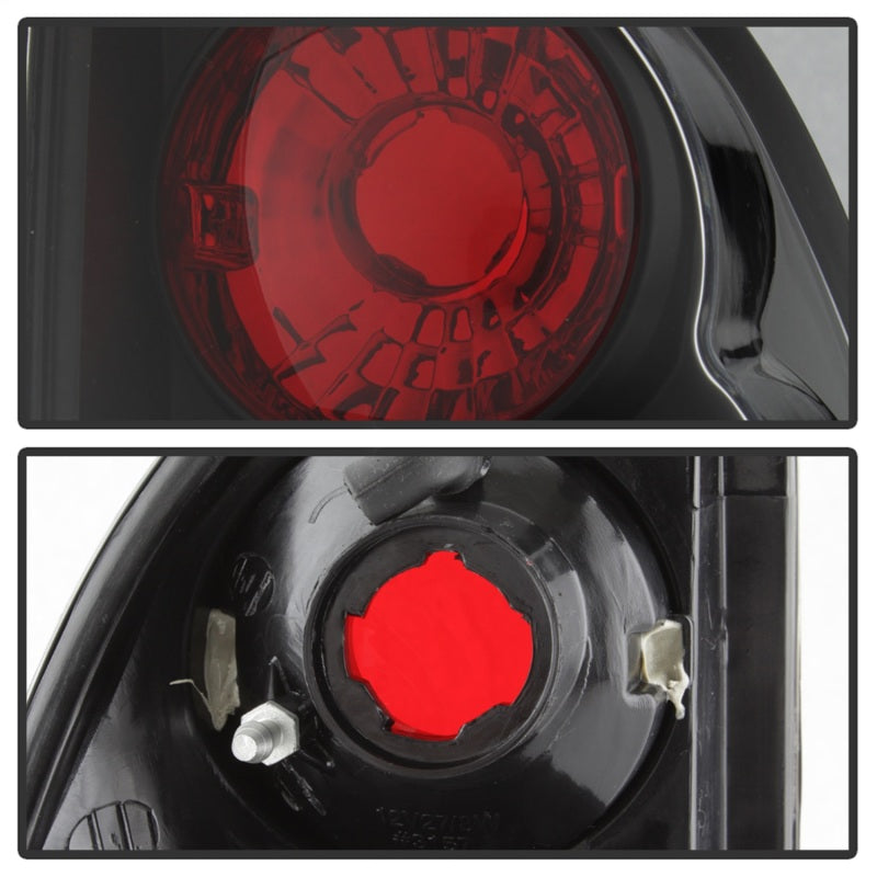 Spyder Toyota Tacoma 05-15 Euro Style Tail Lights Black ALT-YD-TT05-BK - Mammoth Racing -
