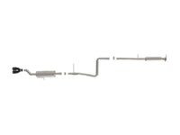 aFe Takeda Series 2 1/2in 304 SS Cat-Back 14-19 Ford Fiesta L4-1.6L w/Black Tip - Mammoth Racing -