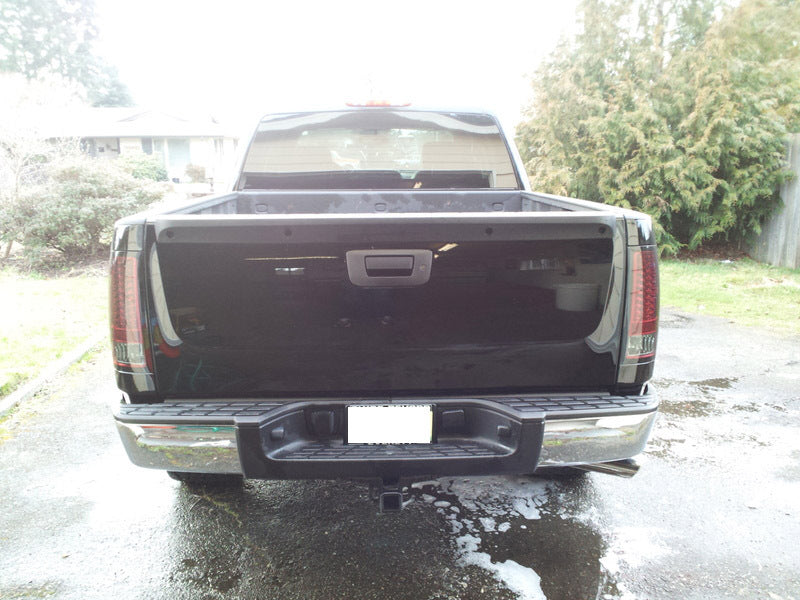 Spyder GMC Sierra 07-13 (Not 3500 Dually 4 Rear Wheels)LED Tail Lights Red Clear ALT-YD-GS07-LED-RC - Mammoth Racing -