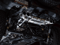 AWE 21+ Wrangler 392 Switchpath Cat-Back Exhaust- Quad BashGuards - My Store