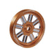 Fleece Performance Dodge Cummins Dual Pump Spoke Pulley (For Use w/ FPE Dual Pump Bracket) Orange - Mammoth Racing -