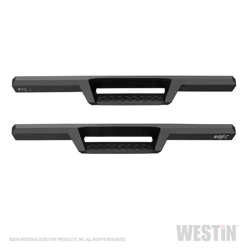 Westin 18-20 Jeep Wrangler JL 2DR HDX Drop Nerf Step Bars - Textured Black - Mammoth Racing -