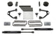 Fabtech 14-18 GM K1500 w/OE Alum. UCA 4in Budget UCA System w/Rear Stealth Shocks - Mammoth Racing -