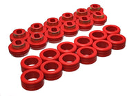 Energy Suspension Gm Body Mount Set - Red - Mammoth Racing -