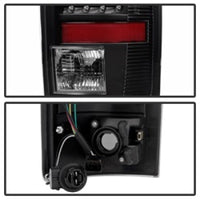 Xtune Dodge Ram 02-06 1500 / Ram 2500/3500 03-06 LED Tail Light Black ALT-JH-DR02-LED-BK - Mammoth Racing -