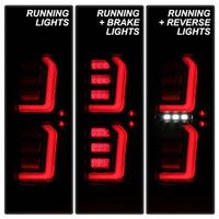 Spyder GMC Sierra 19-20 Incandescent Bulb Model Only LED Tail Lights - Black ALT-YD-GS19-LED-BK - Mammoth Racing -