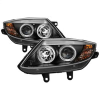 Spyder BMW Z4 03-08 Projector Headlights Xenon/HID Model Only - LED Halo Black PRO-YD-BMWZ403-HID-BK - Mammoth Racing -