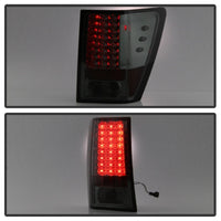 Spyder Jeep Grand Cherokee 07-10 LED Tail Lights Smoke ALT-YD-JGC07-LED-SM - Mammoth Racing -