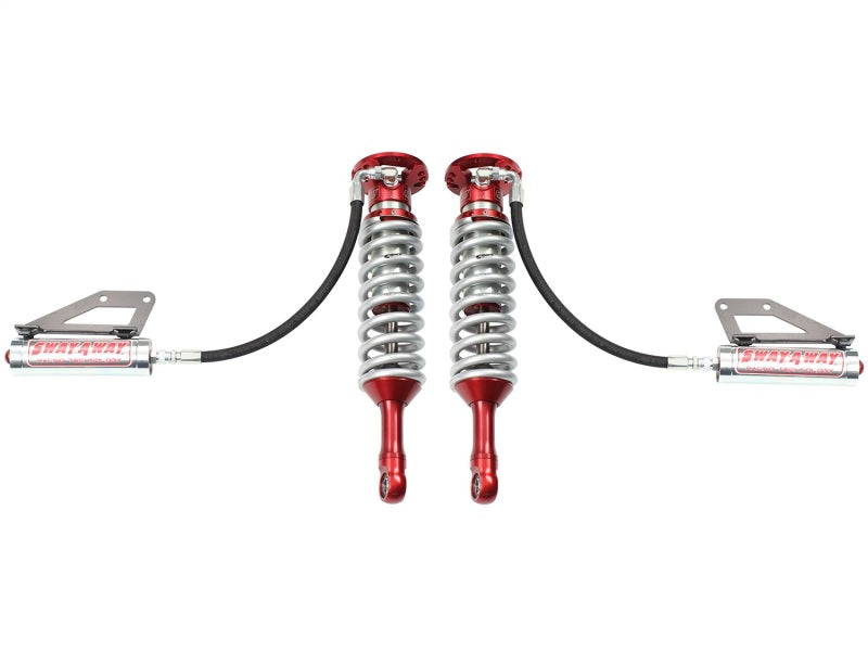 aFe Sway-A-Way 2.5in Front Coil Over Kit 10-14 Ford F-150 Raptor - Mammoth Racing -