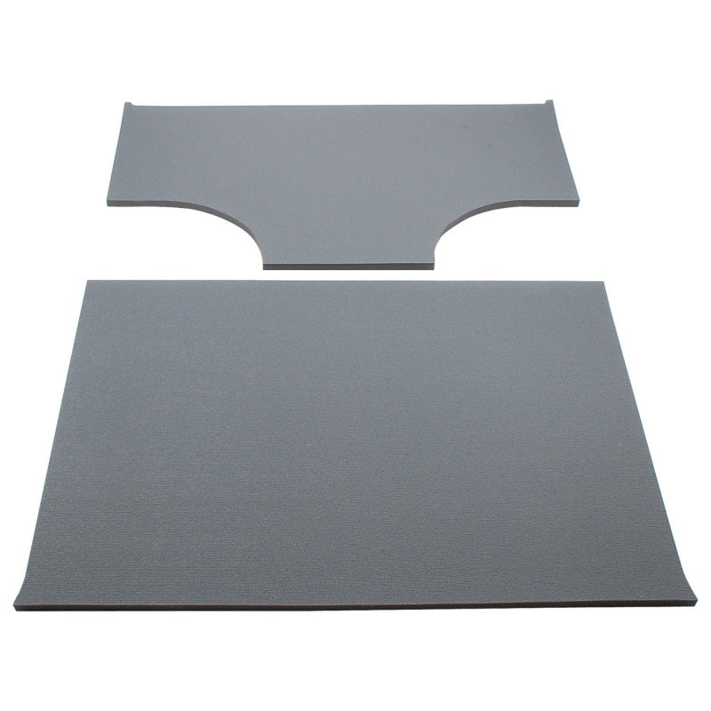 DEI 03-06 Jeep Wrangler TJ w/Speaker Pods Headliner 2-pc - Gray - Mammoth Racing -