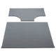 DEI 03-06 Jeep Wrangler TJ w/Speaker Pods Headliner 2-pc - Gray - Mammoth Racing -