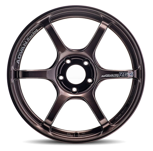 Advan RG-4 18x9.5 +25 5-112 Racing Copper Bronze Wheel - My Store
