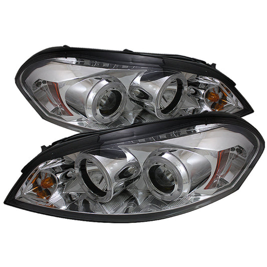 Spyder Chevy Impala 06-13 Projector Headlights LED Halo LED Chrm PRO-YD-CHIP06-HL-C - Mammoth Racing -