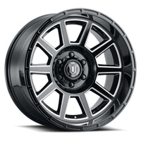 Icon Recoil 20x10 6x5.5 -24mm Offset 4.5in BS Gloss Black Milled Spokes Wheel - Mammoth Racing -