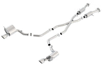 Borla 2015 Jeep Grand Cherokee SRT8 S-Type Dual Round Rolled Exit Catback Exhaust - My Store