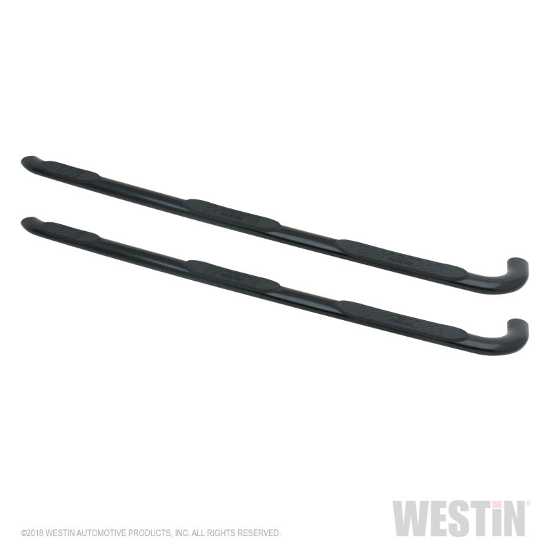 Westin 2010-2018 Ram 25/3500 Crew Cab (8 ft Bed) Platinum 4 Oval WTW Nerf Step Bars - Black - Mammoth Racing -