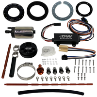 DeatschWerks Universal In-Tank Pump Mount w/ DW440 Brushless 415lph Fuel Pump & Controller - Mammoth Racing -