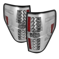 Spyder Ford F150 09-14 LED Tail Lights Chrome ALT-YD-FF15009-LED-C - Mammoth Racing -