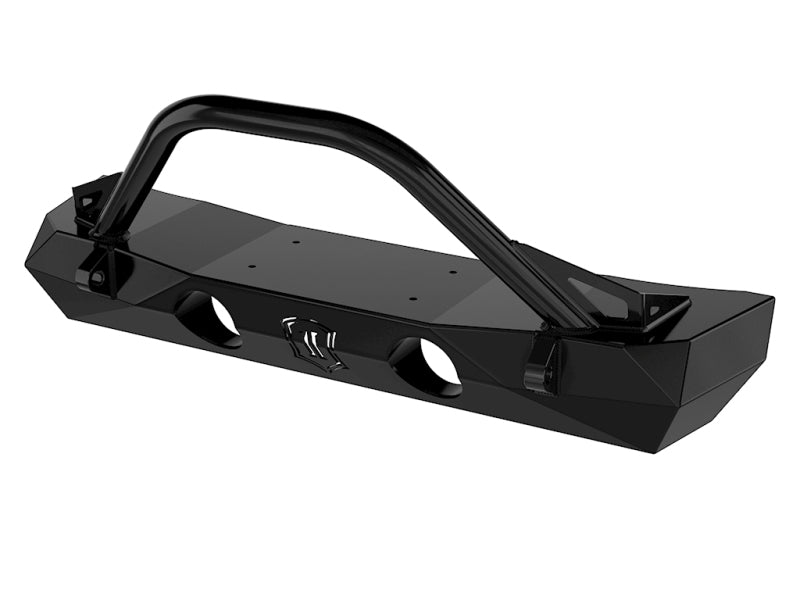 Icon 2018+ Jeep Wrangler JL / 2020+ Jeep Wrangler JT Pro Series Front Bumper w/Bar/Tabs - Mammoth Racing -